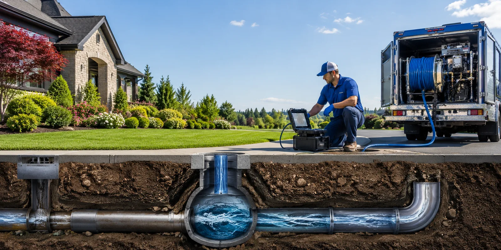 Drainage restoration information for La Crosse, IN